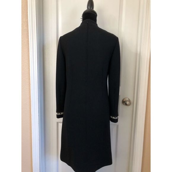 VTG CAPRIEL 100% Belgium Wool Midi Dress - Picture 5 of 8